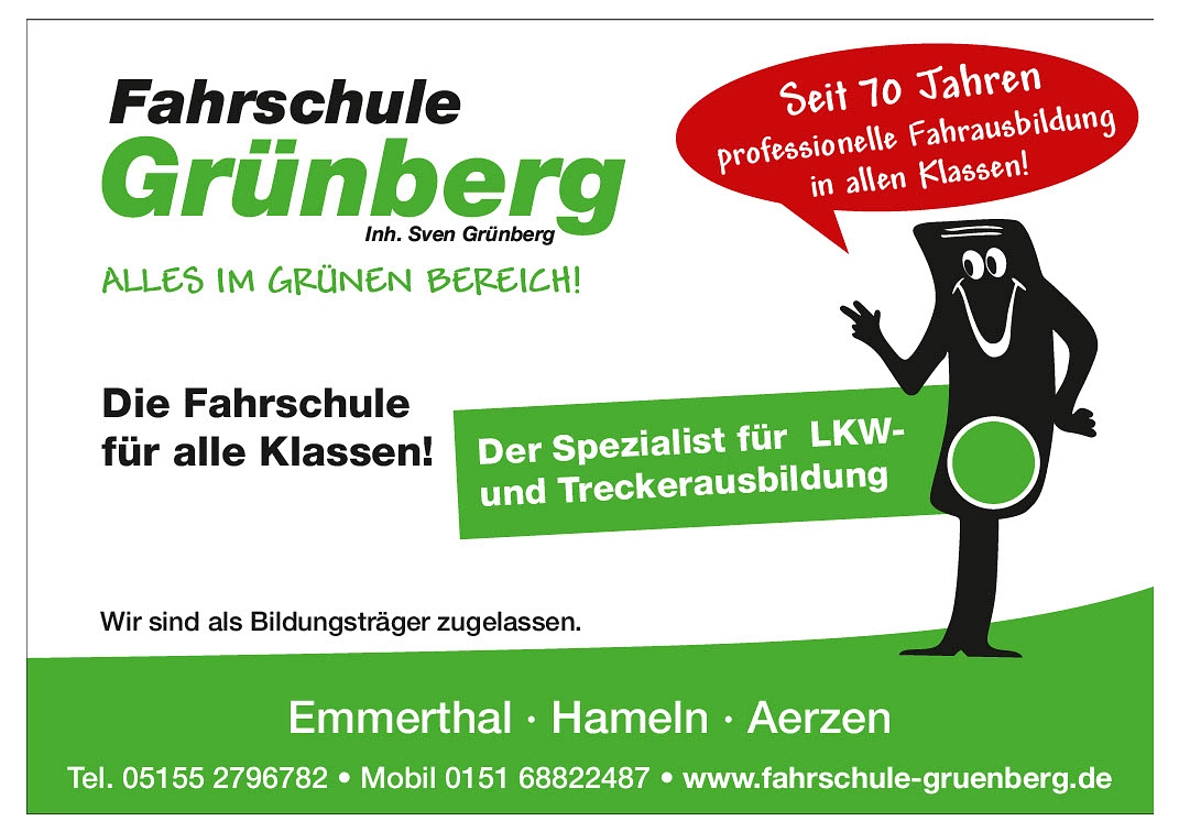 Flyer der Fahrschule Grünberg © Ilsetalschule